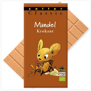 Krokant (Mandel nougat og hvit sjokolade)